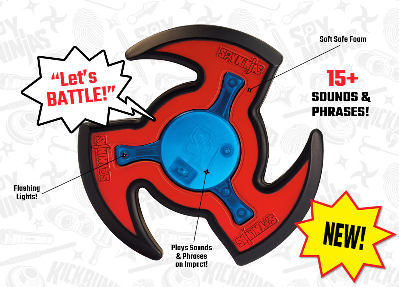 Spy Gear Ninja Gear Spy Light Kit and  Ninja Stars NEW 